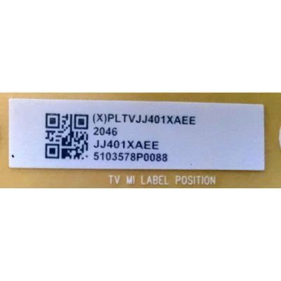 FUENTE DE PODER PARA TV PHILIPS / NUMERO DE PARTE PLTVJJ401XAEE / 715G9860-P01-005-003S / (X)PLTVJJ401XAEE / JJ401XAEE / 5103578P0088 / PANEL TPT580B5-U1T01.D REV:S01AJ / MODELO 58BFL2114 / 58BFL2114/27 - Imagen 2